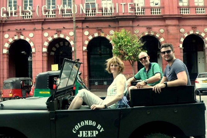 Colombo City Tour by War Jeep - Morning or Afternoon: Picking the Right Light for Colombo