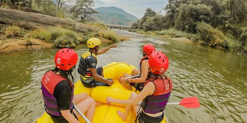 From Negombo: White Water Rafting Adventure - The Kelani River run: 5 major rapids plus 4 minor ones over 5+ kilometers