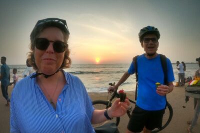 Luxury Night Cycle Tour of Colombo - Independence Square start: the Memorial Hall, Kandy-style design, and easy orientation